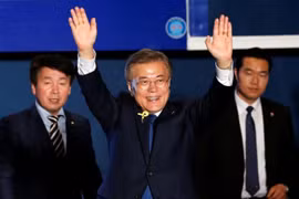 Tân Tổng thống Hàn Quốc Moon Jae - in