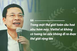 Tướng Nguyễn Mạnh Hùng luôn là nguồn cảm hứng của người Viettel.