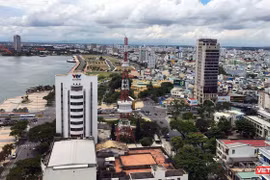 UBND quận Hải Châu nhìn từ trên cao