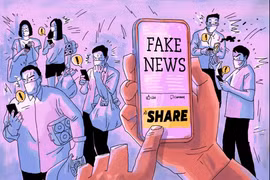 “Fake news” về sự bùng phát của virus Corona như vitamin D hay nước tỏi đun sôi có thể giúp chữa khỏi bệnh đang gây hoang mang dư luận. Ảnh: SCMP