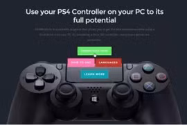 Hướng dẫn kết nối tay cầm PS4 với máy tính (Ảnh: Tech Radar)