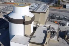 Lò phản ứng hạt nhân Vogtle 3. Ảnh: Georgia Power 
