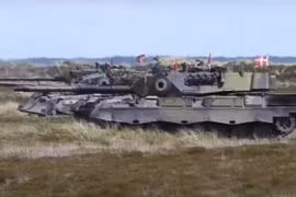 Xe tăng Leopard-2A4 của Ba Lan. Ảnh minh họa Topwar.