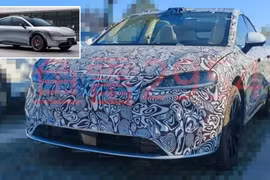Xe SUV chạy điện mới Luxeed S9, sản phẩm liên doanh của Huawei và Chery. Ảnh CarNewsChina