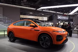 Xe thể thao đa dụng (SUV) chạy điện G6 của Xpeng. Ảnh Getty