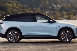 Xe SUV điện EL6 đầu tiên ở châu Âu. Ảnh NIO
