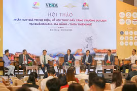 Các chuyên gia, nhà quản lý du lịch Đà Nẵng-Quảng Nam-Thừa Thiên Huế họp bàn cùng phát triển du lịch sự kiện, lễ hội