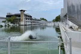 Mô hình HTX chăn nuôi Hoàng Long, xã Tân Ước, huyện Thanh Oai được xây dựng tiên tiến, hiện đại - Ảnh: VGP/Thiện Tâm
