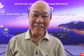 PGS. TS Nhà phê bình lý luận điện ảnh, nguyên Chủ tịch Hội Điện ảnh Việt Nam Trần Luân Kim – Chủ tịch Hội đồng Giám khảo tại LHP Việt Nam lần này 