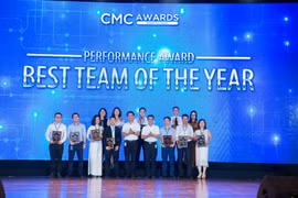 CMC Awards tôn vinh những tập thể có thành tích tốt của năm.