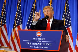 Tổng thống Mỹ mới đắc cử Donald Trump