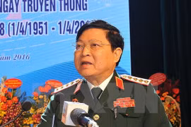 Đại tướng Ngô Xuân Lịch. (Ảnh: Trọng Đức/TTXVN)