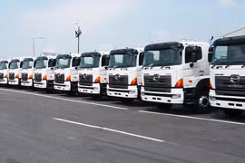 Thuế nhập khẩu ô tô tải tăng mạnh