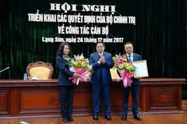 Bà Lâm Phương Thanh - tân Bí thư Tỉnh ủy Lạng Sơn. Ảnh: VGP