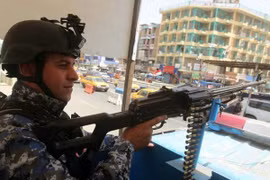 Một lính Thổ Nhĩ Kỳ tại Iraq. (Nguồn: AFP)