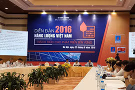Diễn đàn “Năng lượng Việt Nam 2016 - thách thức cho phát triển bền vững”.