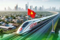 Đường sắt cao tốc Bắc - Nam. Ảnh minh họa