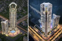 Kiến trúc Dragon 75 Complex được lấy cảm hứng từ loài Rồng