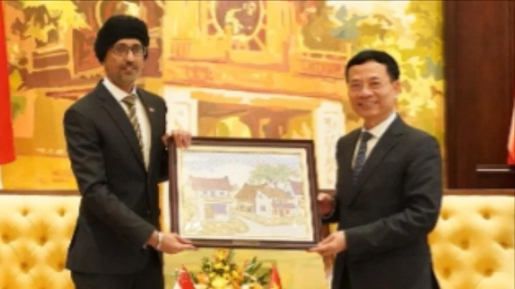 Singapore đề xuất cùng Việt Nam tạo mô hình hợp tác mới có thể nhân rộng ra khu vực