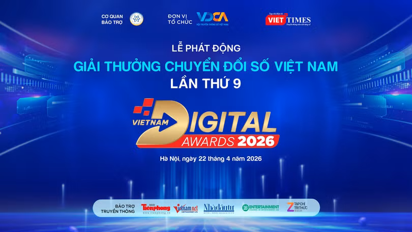 Ngày mai, 22/4 phát động giải thưởng chuyển đổi số Việt Nam lần thứ 9