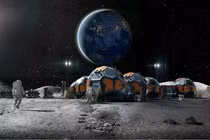 Nga có kế hoạch xây dựng một nhà máy điện hạt nhân trên Mặt Trăng trong thập kỷ tới. Ảnh: Interesting Engineering.