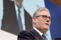  Thủ tướng Anh Keir Starmer phát biểu tại Hội nghị An ninh Munich ở Munich, Đức. Ảnh: Reuters.