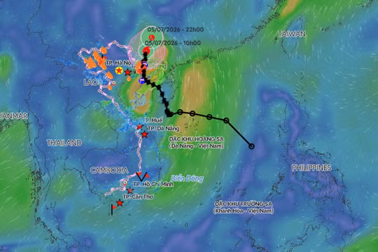 Bão số 1 Maysak đã suy yếu nhưng Quảng Ninh vẫn tiếp tục ứng phó với mưa lớn