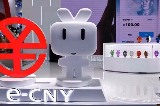 Trung Quốc đang thúc đẩy đồng nhân dân tệ kỹ thuật số (e-CNY) do Ngân hàng Trung ương dẫn đầu. Ảnh: Nikkei Asia.