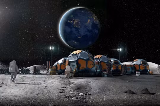 Nga có kế hoạch xây dựng một nhà máy điện hạt nhân trên Mặt Trăng trong thập kỷ tới. Ảnh: Interesting Engineering.