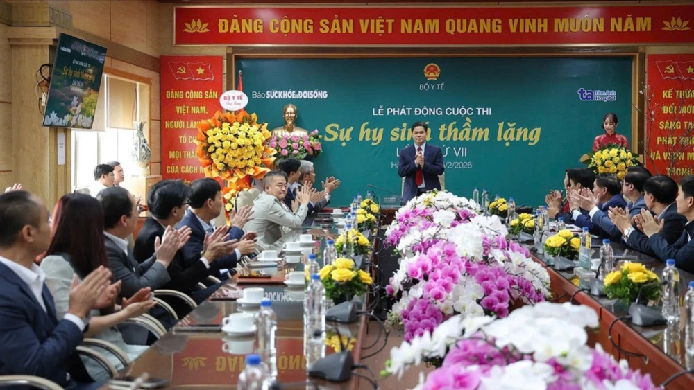 Phát động cuộc thi viết – ảnh tôn vinh thầy thuốc trong kỷ nguyên mới