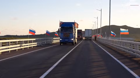 Nga - Triều Tiên khánh thành cầu đường bộ đầu tiên giữa 2 nước