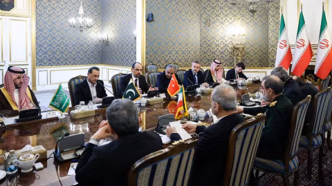 Quan chức cấp cao Ả Rập Xê Út, Thổ Nhĩ Kỳ và Pakistan sẽ hội đàm với Iran tại Tehran