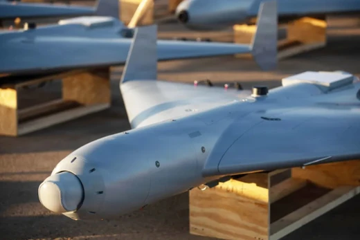 Máy bay không người lái Lucas của Mỹ sản xuất dựa trên mẫu Shahed-136 của Iran. Ảnh: Guancha.