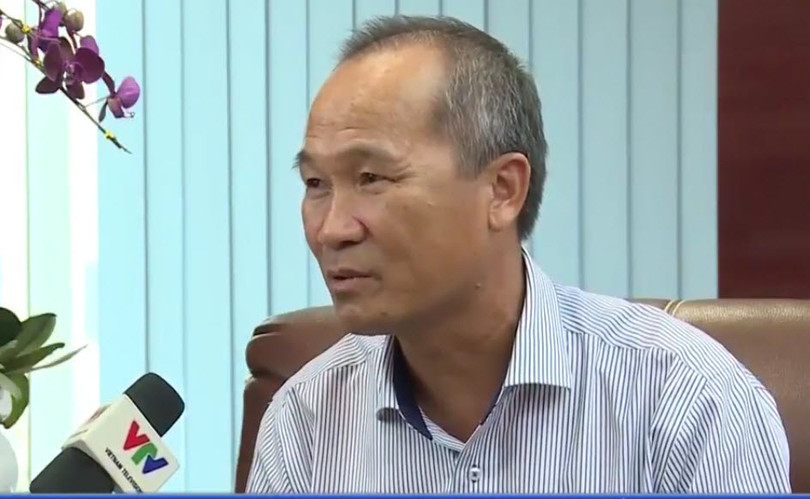 Ông Dương Công Minh - Ảnh cắt từ clip của VTV