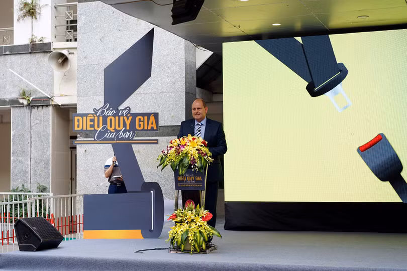 GM Việt Nam phát động chiến dịch an toàn cho trẻ em ngồi trong ô tô ảnh 2