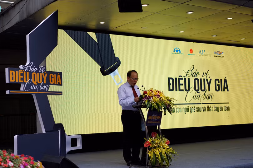 GM Việt Nam phát động chiến dịch an toàn cho trẻ em ngồi trong ô tô ảnh 4