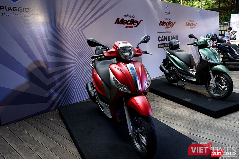 Piaggio Việt Nam ra mắt Medley ABS 2018, giá tăng nhẹ, thêm màu mới ảnh 3