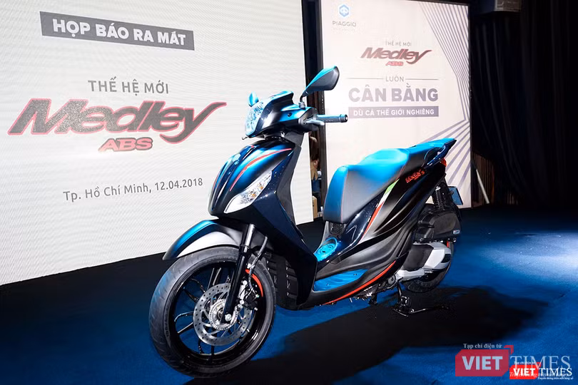 Piaggio Việt Nam ra mắt Medley ABS 2018, giá tăng nhẹ, thêm màu mới ảnh 2