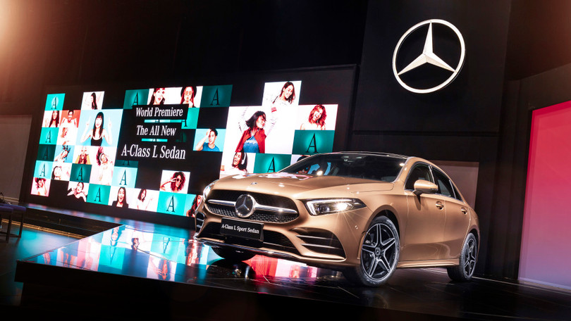 A-Class L Sedan được sản xuất độc quyền bởi liên doanh Daimler - BAIC Motor