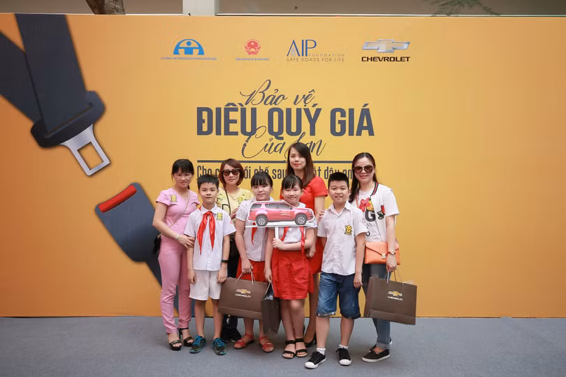 GM Việt Nam phát động chiến dịch an toàn cho trẻ em ngồi trong ô tô ảnh 7