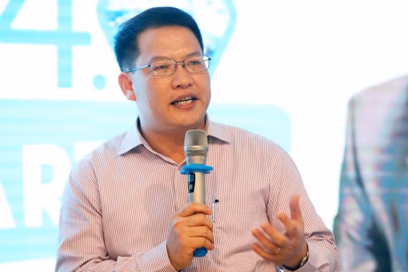 Ông Nguyễn Văn Tấn- Phó Tổng giám đốc Tổng Công ty truyền thông VNPT- Media Phó Trưởng ban tổ chức giải thưởng Nhân tài Đất Việt