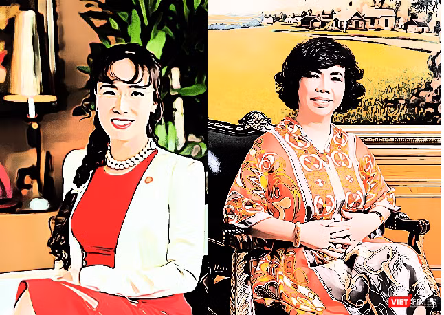 Bà Nguyễn Phương Thảo và bà Thái Hương