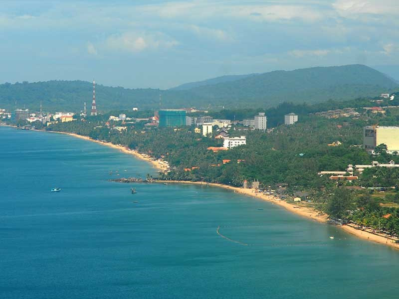 Phú Quốc (Kiên Giang) là một trong ba đơn vị sẽ trở thành đặc khu. Trong ảnh: Một góc Phú Quốc nhìn từ phi cơ. Ảnh: HTD