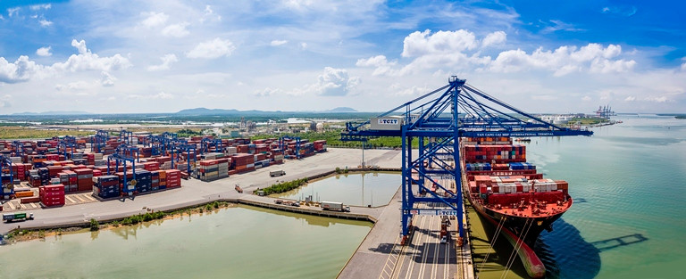 Cảng Cái Mép - Thị Vải - (Nguồn Internet)