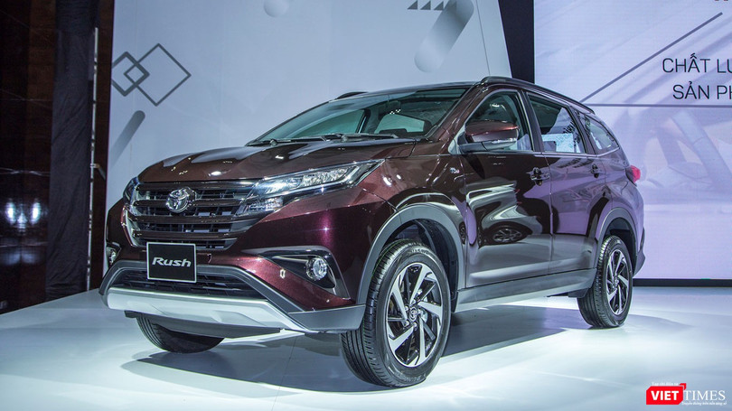 Toyota Việt Nam vẫn khá rụt rè khi đưa ra con số bán hàng khá khiêm tốn đối với mẫu Rush, chỉ 200 xe/tháng. (Ảnh: Ngô Minh)