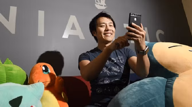 "Cha đẻ" của Pokemon Go Tatsuo Nomura (ảnh: Akiyoshi Inoue) 