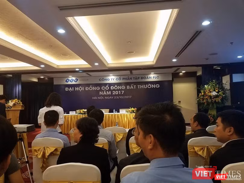 Đai hội đồng cổ đông bất thường FLC năm 2017