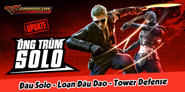 Crossfire Legends ra mắt phiên bản mới Ông Trùm Solo, lần đầu tiên xuất hiện tính năng Tower Defense
