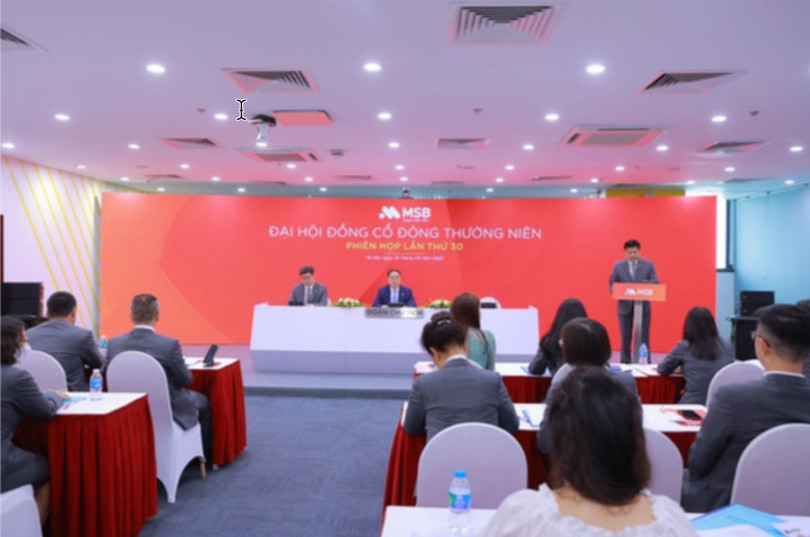 Đại hội đồng cổ đông MSB diễn ra sáng ngày 25-4-2022
