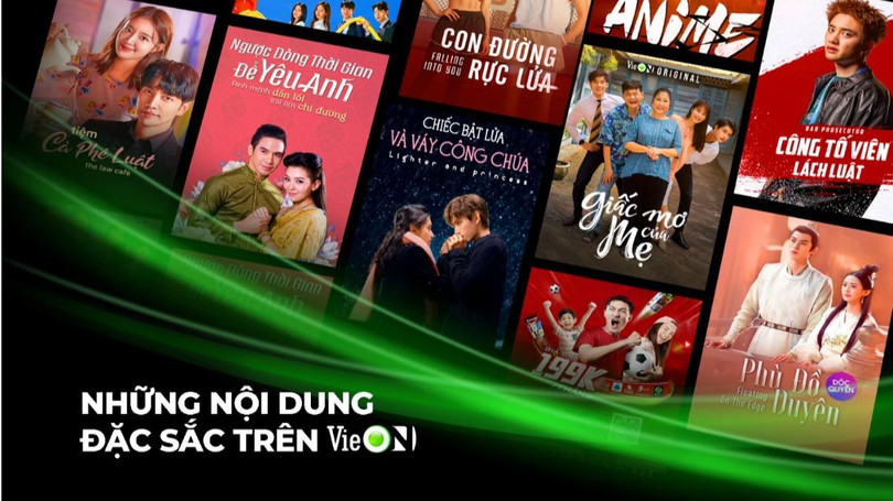 Kho nội dung đặc sắc trên VieON